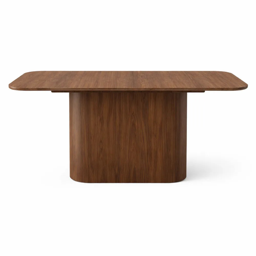 Table Rectangulaire Moderne avec Plateau en MDF pour 4 à 8 Personnes