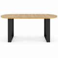 Grande Table Ronde Extensible en Bois pour 10 Personnes